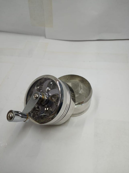 2 Inch Metal Herb Grinder with Handle
