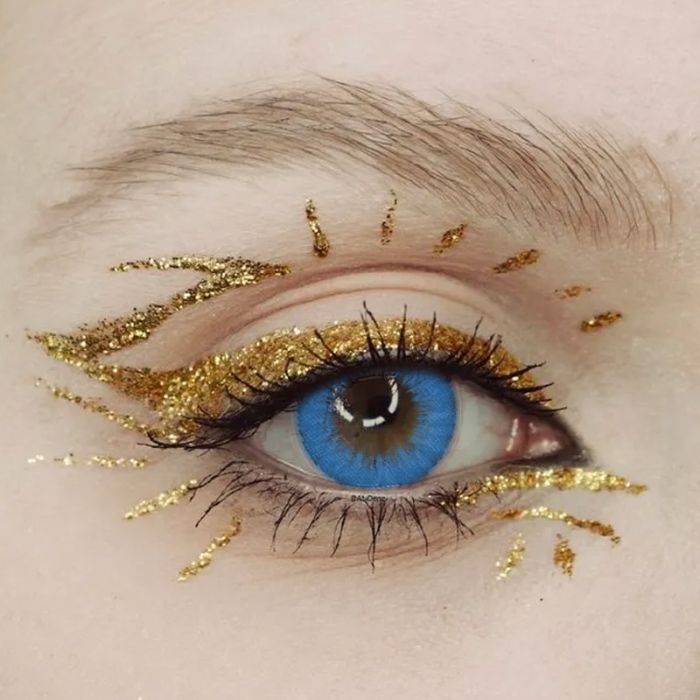 Naruto Blue Coloured Contacts