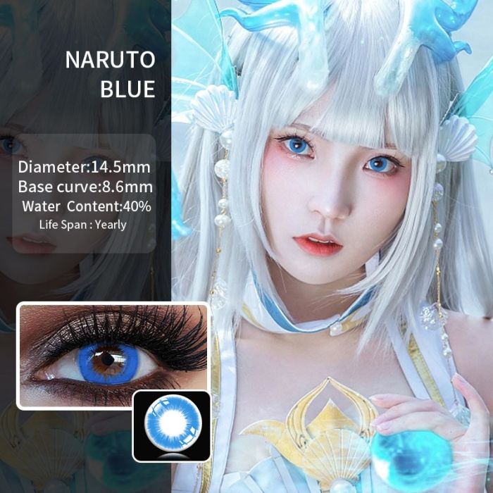 Naruto Blue Coloured Contacts