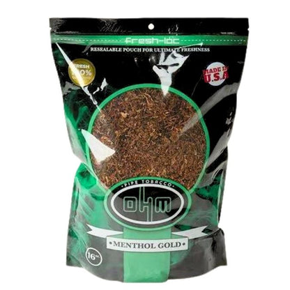 Ohm Menthol Gold Pipe Tobacco