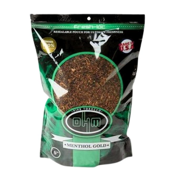 Ohm Menthol Gold Pipe Tobacco