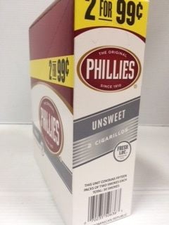 Phillies Unsweet Cigarillos