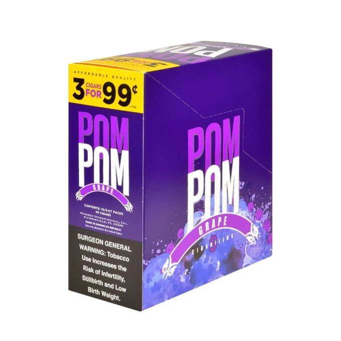 Pom Pom Cigarillos Grape