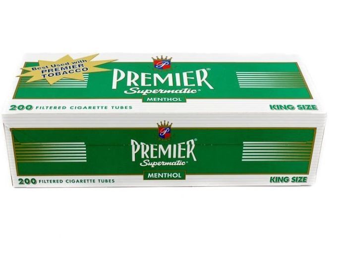 Premier Cigarette Tubes Menthol