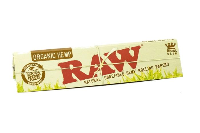 Raw Organic King Size Slim Hemp Rolling Papers