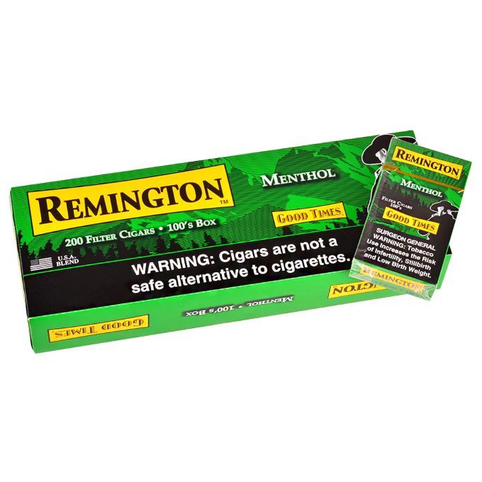 Remington Menthol Filtered Cigars