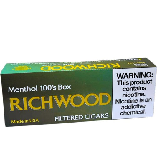 Richwood Filtered Cigars Menthol 