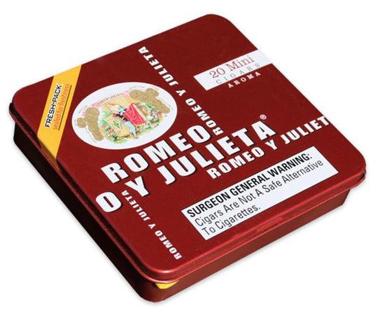 Romeo Y Julieta Mini Aroma Cigars Box of 20