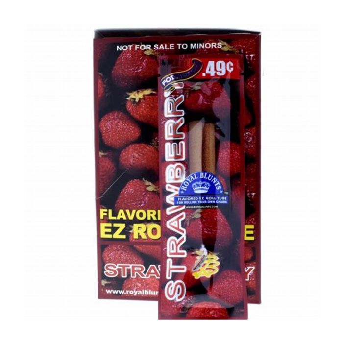 Royal Blunts EZ Roll Tube Strawberry