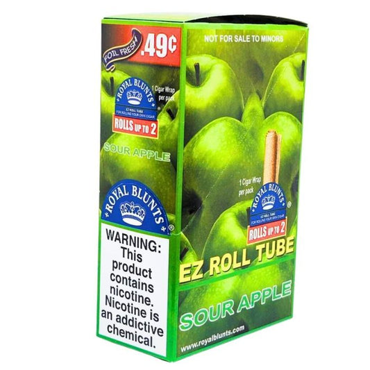 Royal Blunts EZ Roll Tube Sour Apple