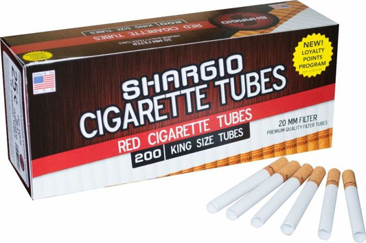Shargio Cigarette Tubes Red King