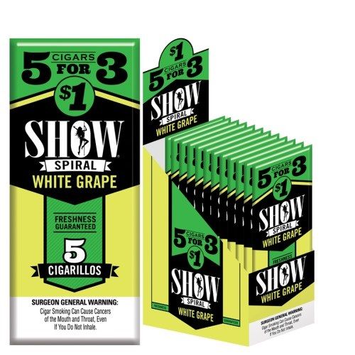 Show cigarillos White Grape