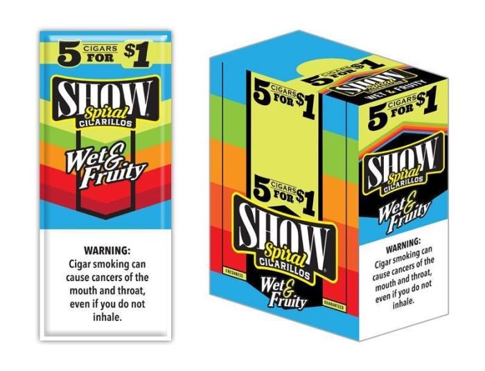 Show Cigarillos Wet and Fruity