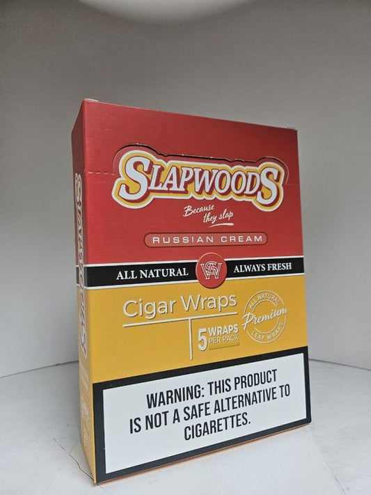 Slapwoods Cigar Wraps Russian Cream Flavor
