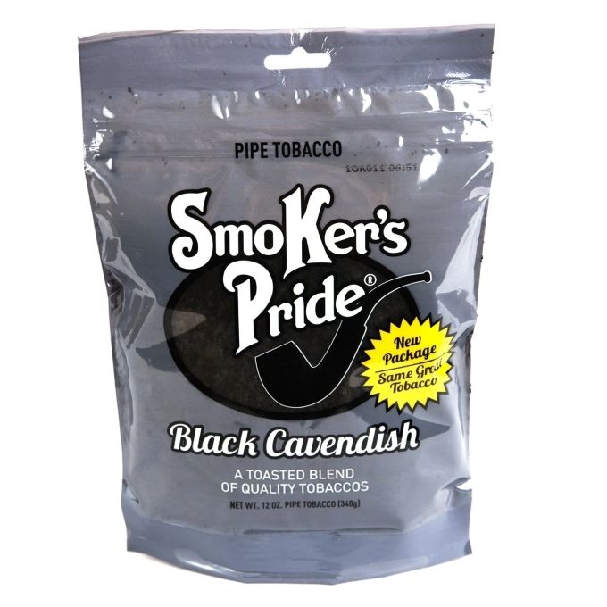 Smoker's Pride Black Cavendish Pipe Tobacco 12Oz