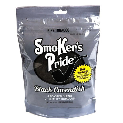 Smoker's Pride Black Cavendish Pipe Tobacco 12Oz