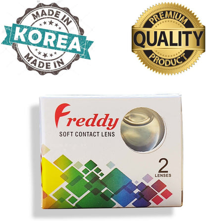Freddy Monthly Disposable Colored Contact Lenses