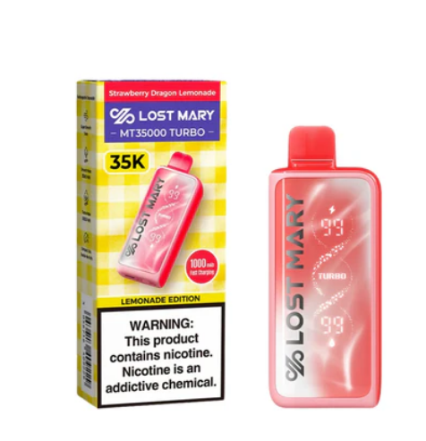 Lost Mary Turbo Strawberry Dragon Lemonade