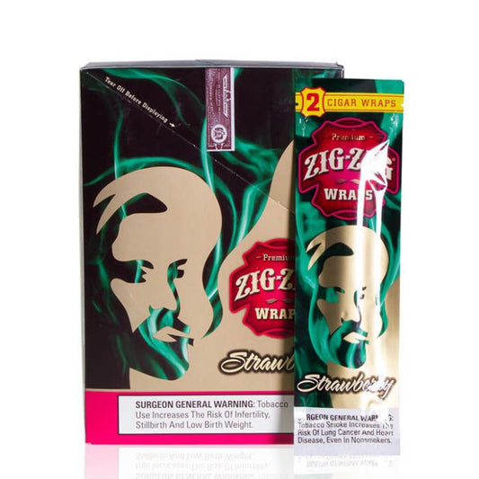 Zig Zag Cigar Wraps Strawberry