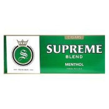 SUPREME BLEND CIGARS MENTHOL BOX 10/20CT
