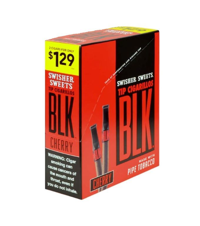 Swisher Sweets BLK Cherry Tip Cigarillos