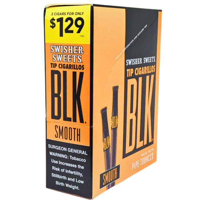 Swisher Sweets BLK Smooth Tip Cigarillos