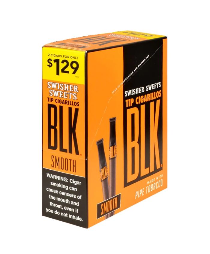 Swisher Sweets BLK Smooth Tip Cigarillos