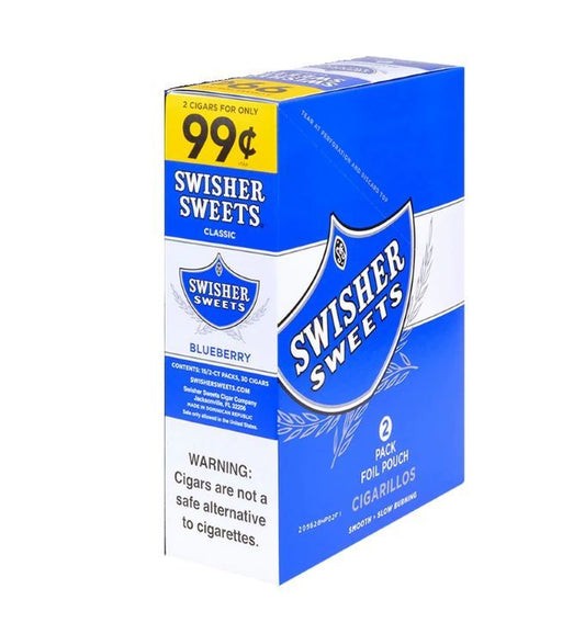 Swisher Sweets Blueberry Cigarillos 