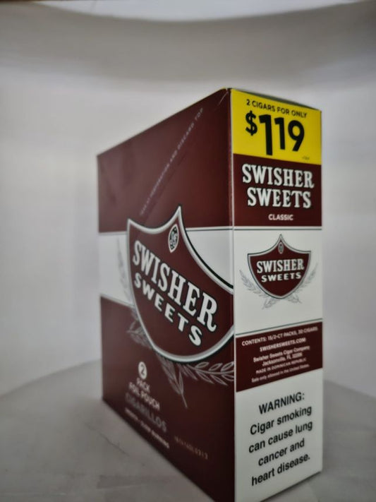 Swisher Sweets Classic Cigarillos 30CT