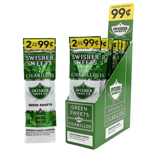 Swisher Sweets Green Sweets Cigarillos