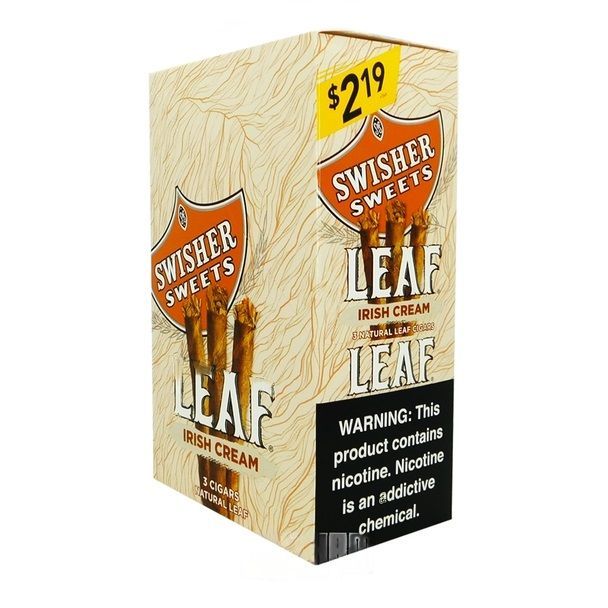 Swisher Sweets Leaf Cigars Irish Cream