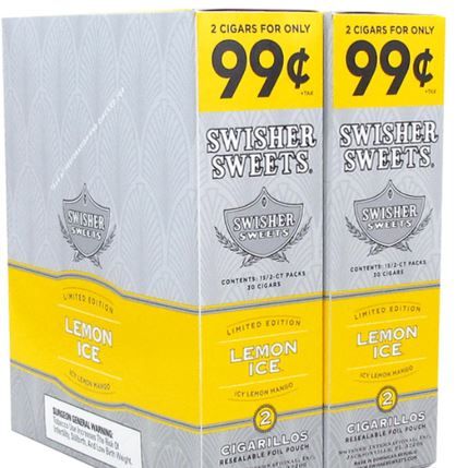 Swisher Sweets Lemon Ice Cigarillos