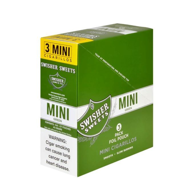 Swisher Sweets Mini Cigarillos Green Sweet