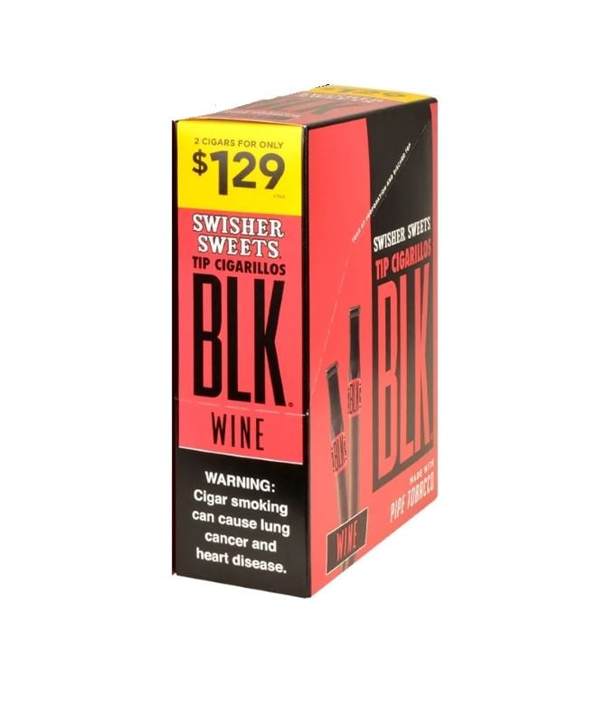 Swisher Sweets Tip Cigarillos BLK Wine