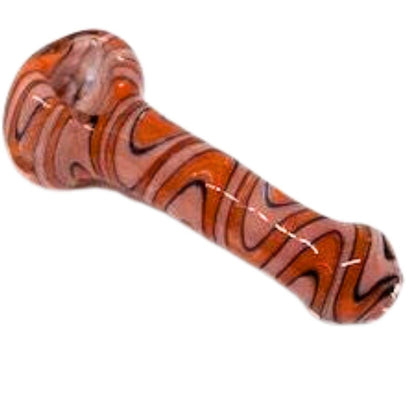Switchback 4-Inch Glass Spoon Smoking Pipe
