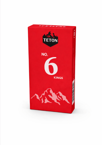 Teton Red Cigarette King Box