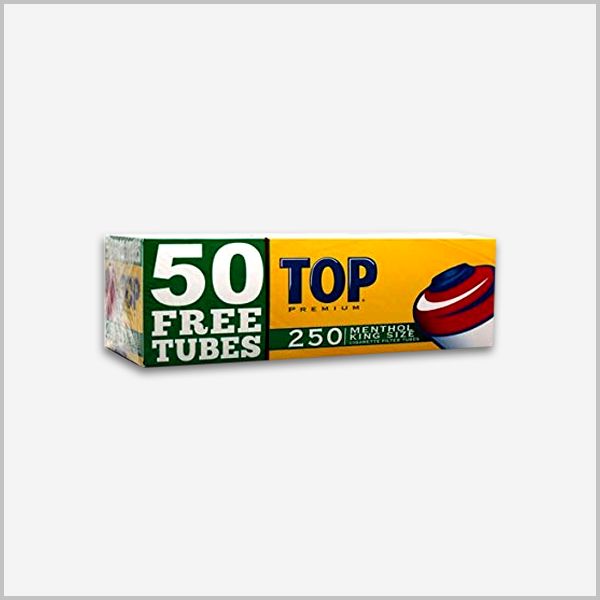 Top Cigarette Tubes Menthol King Size