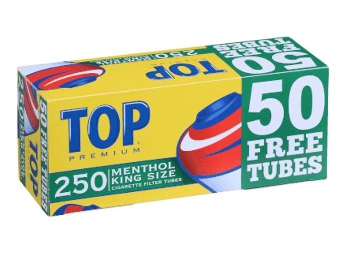 Top Cigarette Tubes Menthol King Size