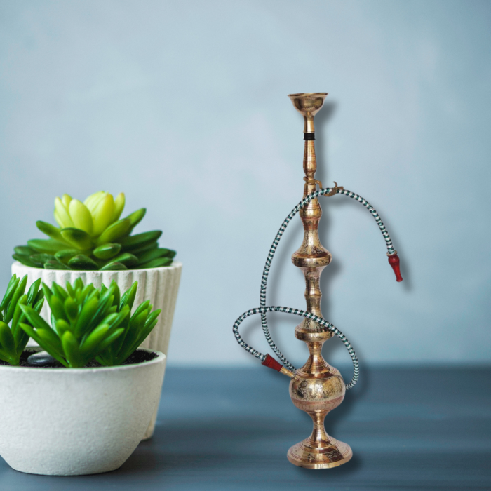 Large Brass Fancy Hookah