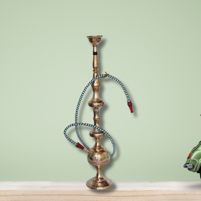 Large Brass Fancy Hookah