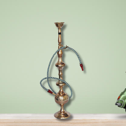 Large Brass Fancy Hookah