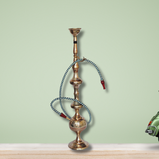 Large Brass Fancy Hookah