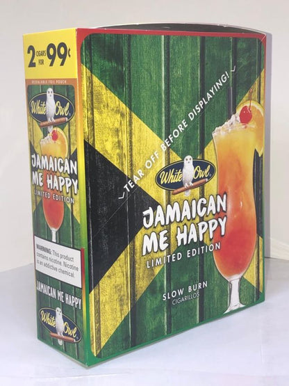 White Owl Cigarillos Jamaican Me Happy