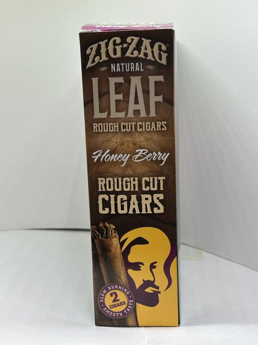 Zig Zag Leaf Rough Cut Cigars Honey Berry
