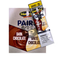White Owl Pairs Dark Chocolate White Chocolate