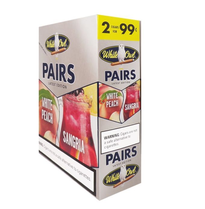 White Owl Pairs White Peach and Sangria