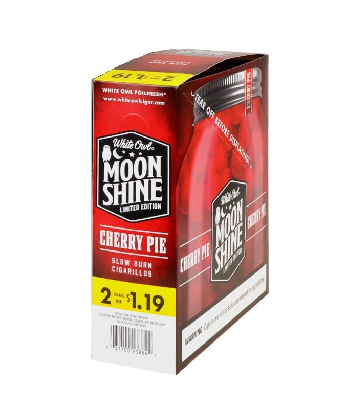 White Owl Cigarillos Cherry Pie Moonshine