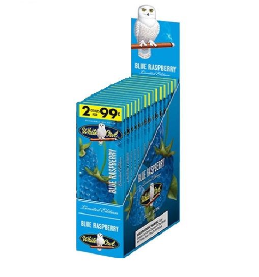 White Owl Cigarillos Blue Raspberry 30CT