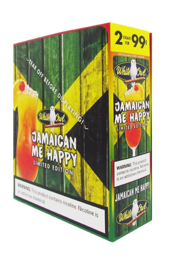 White Owl Cigarillos Jamaican Me Happy