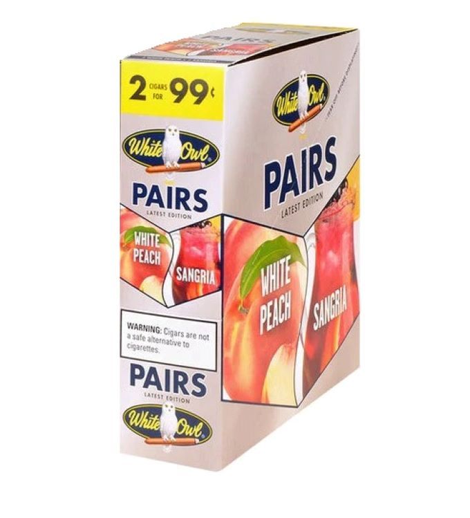 White Owl Pairs White Peach and Sangria
